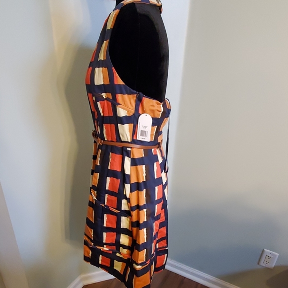 NWT- Jessica Simpson fit and flare dress- 10 - Picture 4 of 8